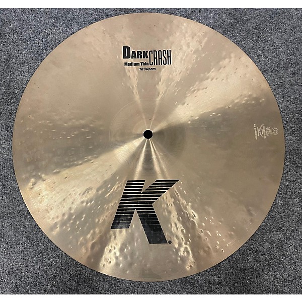 Used Used Zildjian 16in K Medium Dark Thin Crash Cymbal