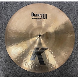 Used Zildjian Used Zildjian 18in K Medium Dark Thin Crash Cymbal