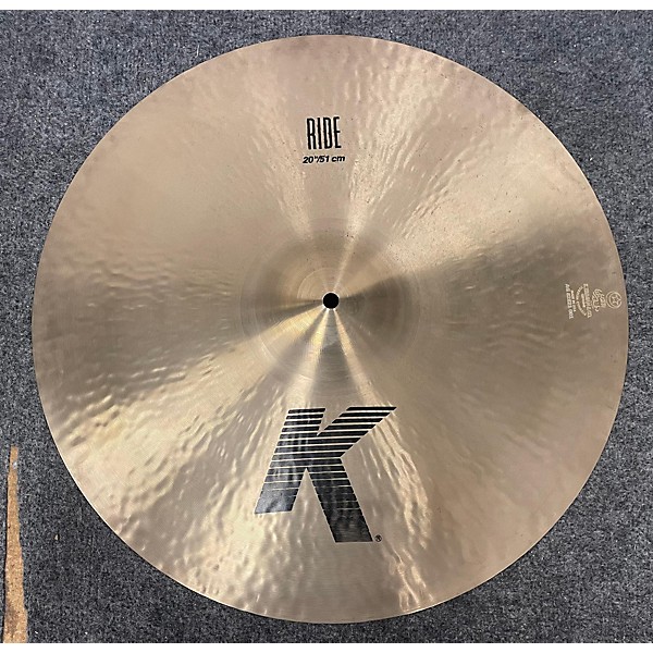 Used Zildjian 20in K Ride Cymbal