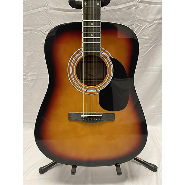 Used Zager Used Zager ZAD01PK Vintage Sunburst Acoustic Guitar