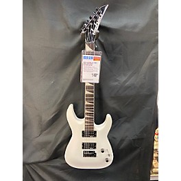 Used Jackson Used Jackson JS22 Dinky White Solid Body Electric Guitar