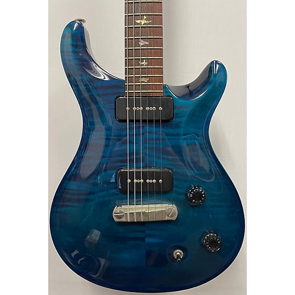 Used PRS Used PRS McCarty P90 Trans Blue Solid Body Electric Guitar