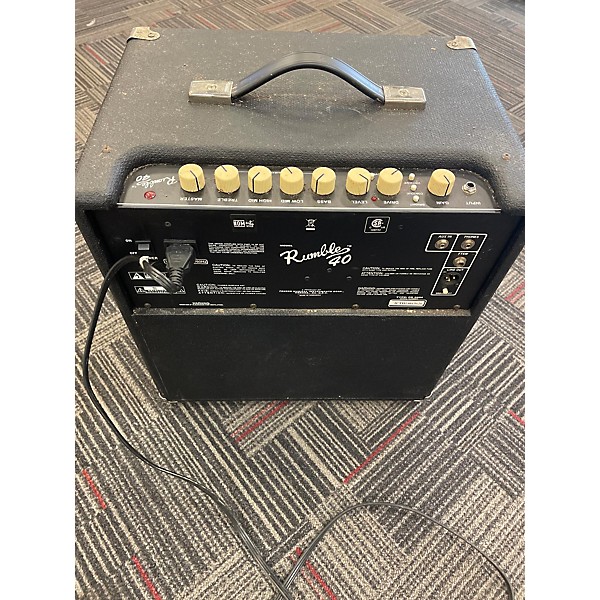 Used Fender Rumble 40 Bass Combo Amp Guitar Center