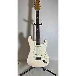 Used Fender Used Fender ST 12 MIJ Vintage White Solid Body Electric Guitar