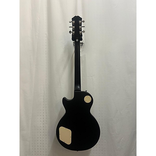 Used Epiphone Used Epiphone Les Paul Traditional Pro IV Black Solid Body Electric Guitar