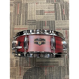 Used TAMA Used TAMA 14X5.5 Imperialstar Snare Drum Dark Red Wood Wrap