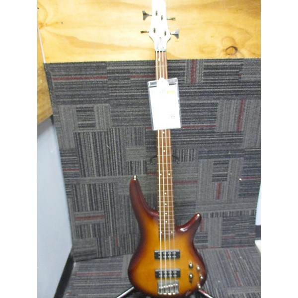 Used Ibanez Used 2021 Ibanez SR370EF Brown Burst Electric Bass Guitar