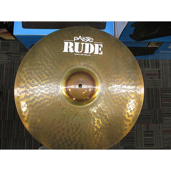 Used Paiste Used Paiste 19in Rude Thin Crash Cymbal