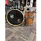 Used SJC Drums Used SJC Drums 3 piece Custom Mahogany Natural Satin Drum Kit thumbnail