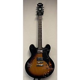 Used Epiphone Used Epiphone Dot Tobacco Sunburst Hollow Body Electric Guitar