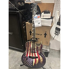 Used Dean Used Dean Dave Mustaine Mako Glory AMERICAN FLAG Acoustic Guitar