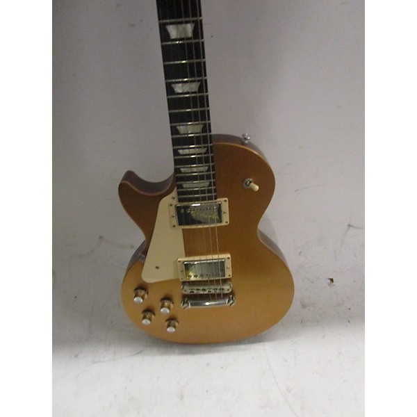 Used Gibson Used Gibson 1960S Tribute Les Paul Left Handed Gold Electric Guitar