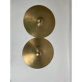 Used Zildjian Used 1950s Zildjian 14in A SERIES PAPER THIN HI-HAT Cymbal