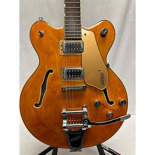 Used Gretsch Guitars Used Gretsch Guitars G5622T Electromatic Center Block Double Cut Bigsby Amber Hollow Body Electric Gu...