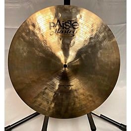 Used Paiste 16in Twenty Masters Collection Dark Ride Cymbal