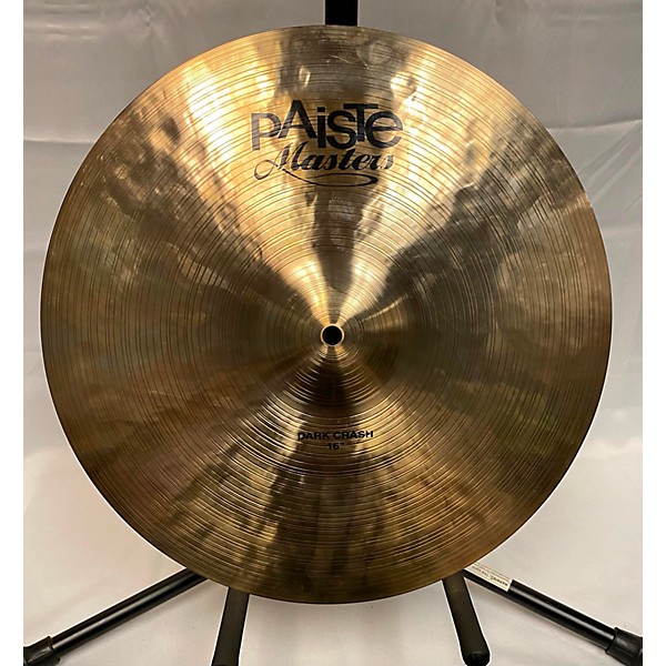 Used Paiste 16in Twenty Masters Collection Dark Ride Cymbal