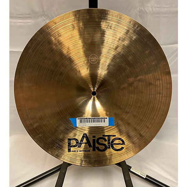 Used Paiste 16in Twenty Masters Collection Dark Ride Cymbal