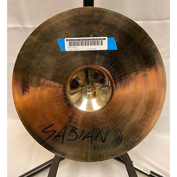 Used SABIAN Used SABIAN 13in AAX Studio Crash Brilliant Cymbal