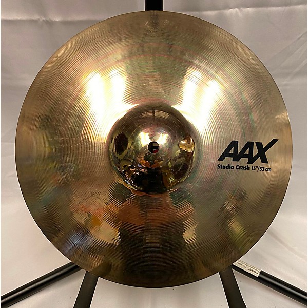 Used SABIAN Used SABIAN 13in AAX Studio Crash Brilliant Cymbal