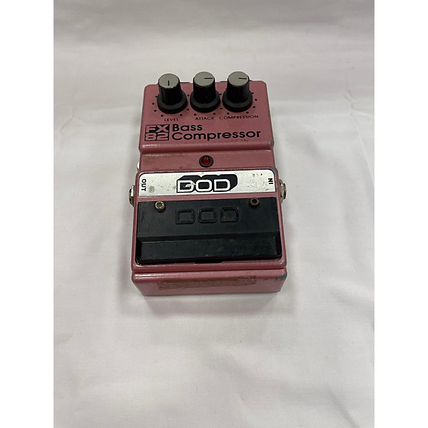 Used DOD FX82 Bass Compressor Bass Effect Pedal