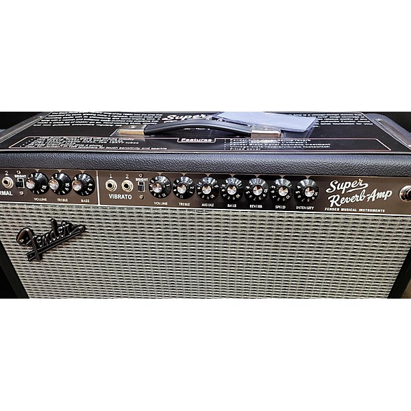 Used Fender Super Reverb 4x10 Tube Guitar Combo Amp