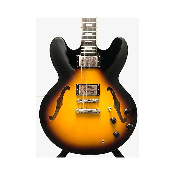 Used Epiphone Used Epiphone ES335 Pro Sunburst Hollow Body Electric Guitar