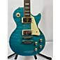 Used Epiphone Used Epiphone Les Paul Standard '60s Quilt Top Translucent Blue Solid Body Electric Guitar