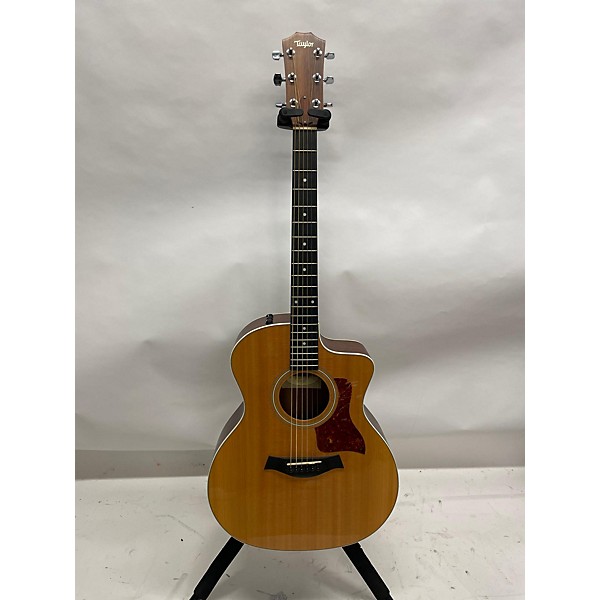 Used Taylor Used Taylor 214CE Natural Acoustic Electric Guitar