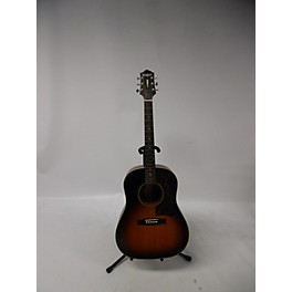 Used Epiphone Used Epiphone AJ-45ME/VSS Antique Burst Acoustic Electric Guitar