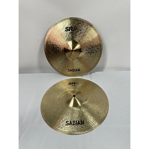 Used SABIAN Used SABIAN 14in SR2 Thin Hi Hat (PR) Cymbal