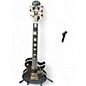 Used Epiphone Used Epiphone Les Paul Custom 50th AnniversarY Black Solid Body Electric Guitar thumbnail