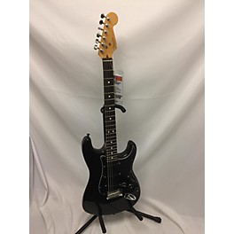 Used Fender Used Fender American Standard Stratocaster Black Solid Body Electric Guitar