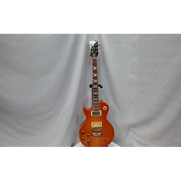 Used Grass Roots Used Grass Roots Limited Left Orange Burst Solid Body Electric Guitar