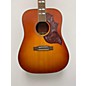 Used Epiphone Used 2022 Epiphone Inspired By Gibson Hummingbird Heritage Cherry Sunburst Acoustic Electric Guitar