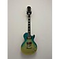 Used Epiphone Used 2021 Epiphone Les Paul Modern Figured Caribbean Blue Solid Body Electric Guitar thumbnail