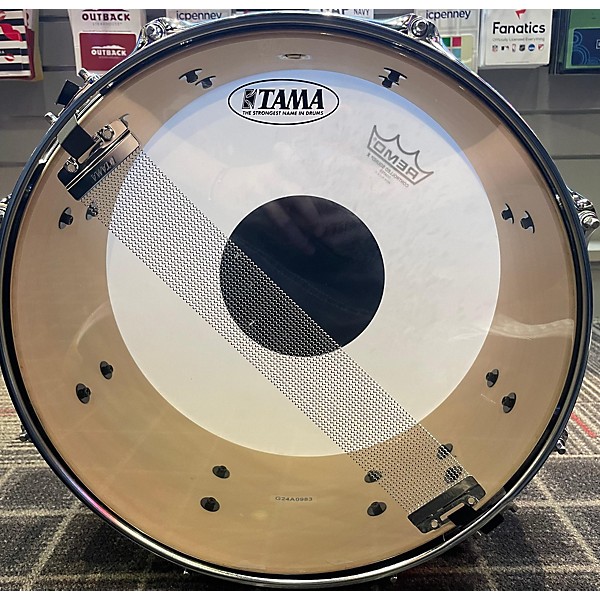 Used TAMA Used TAMA 14X5  Superstar Snare Drum Blue Agave