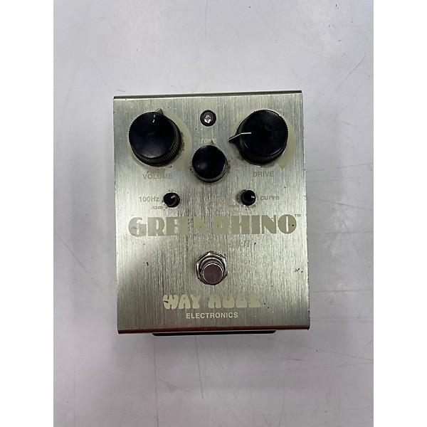 Used Way Huge Electronics Used Way Huge Electronics WHE202 Green Rhino Overdrive Effect Pedal