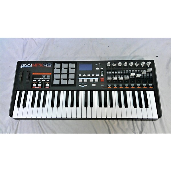 Used Akai Professional MPK49 49 Key MIDI Controller