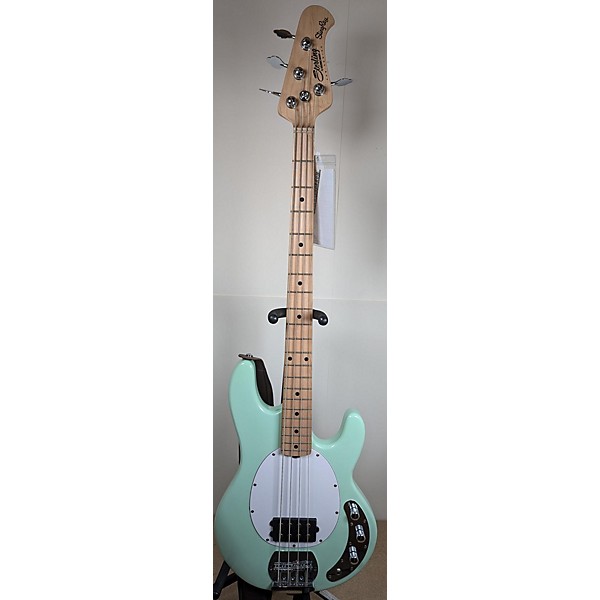 Used Sterling By Music Man Used Sterling By Music Man Sub 4 Mint Green Electric Bass Guitar