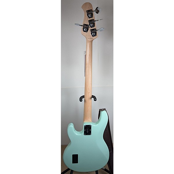 Used Sterling By Music Man Used Sterling By Music Man Sub 4 Mint Green Electric Bass Guitar