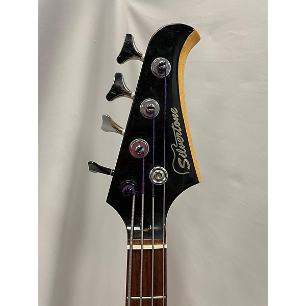 Used Silvertone P Bass Electric Bass Guitar