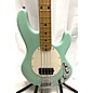 Used Sterling by Music Man Used Sterling By Music Man Sub 4 Seafoam Green Electric Bass Guitar