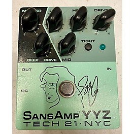 Used Tech 21 Used Tech 21 Sansamp YYZ Bass Preamp