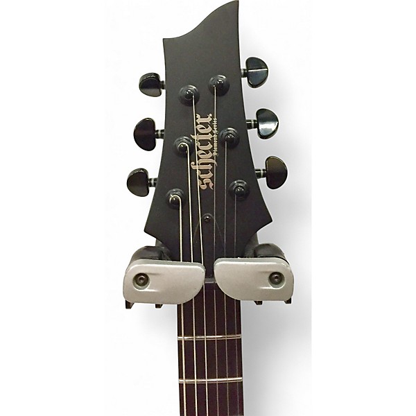 Used Schecter Guitar Research PT Black Ops Black Solid Body Electric Guitar