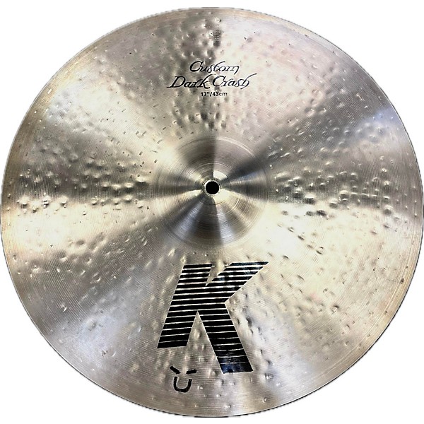 Used Zildjian Used Zildjian 17in K Custom Dark Crash Cymbal