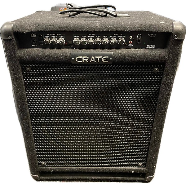 Used Crate Bt100 Bass Combo Amp