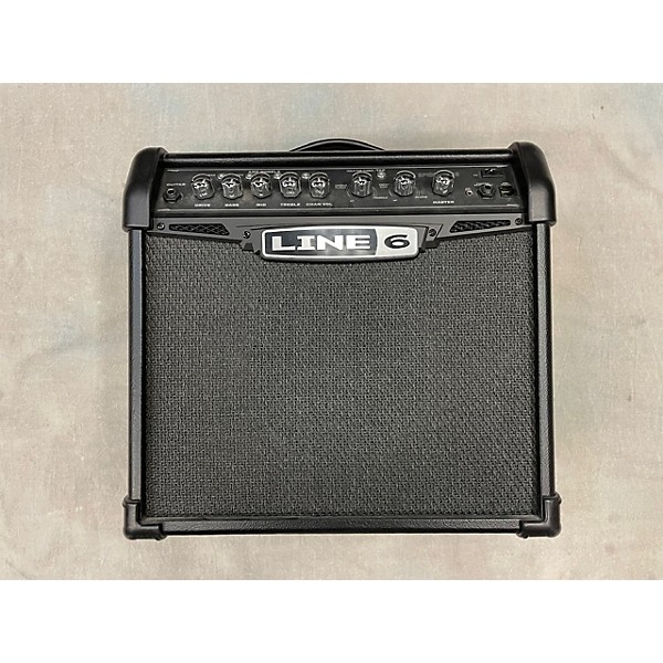 Used Line 6 Spider IV 15W 1X8 Guitar Combo Amp