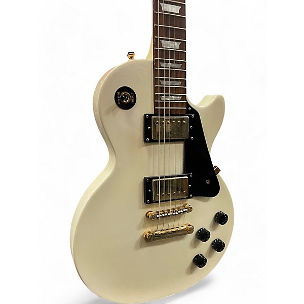 Used Epiphone Used Epiphone Les Paul Studio White Solid Body Electric Guitar