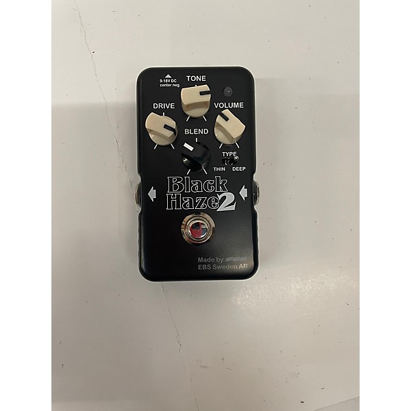 Used EBS BLACK HAZE 2 Effect Pedal