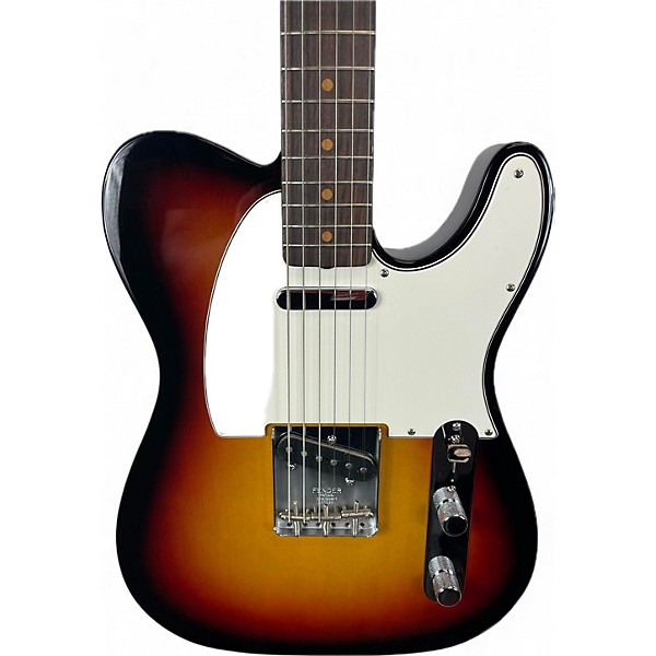 Used Fender AMERICAN VINTAGE iI 63 TELECASTER 3 Tone Sunburst Solid Body Electric Guitar